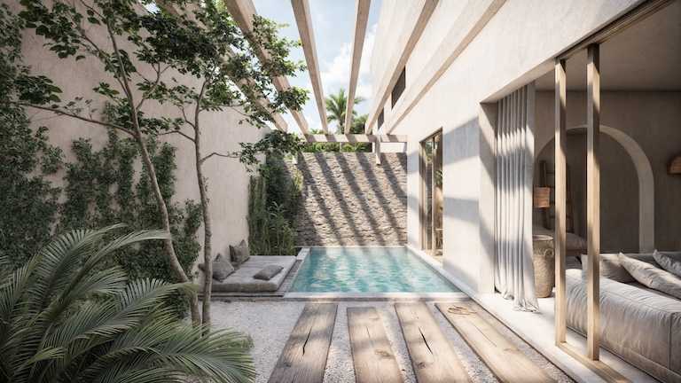 EARLY BIRD: 1-2-3 Bed Condos close to the beach in Tulum