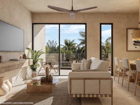 2-Bedroom Penthouse Condo in Akumal