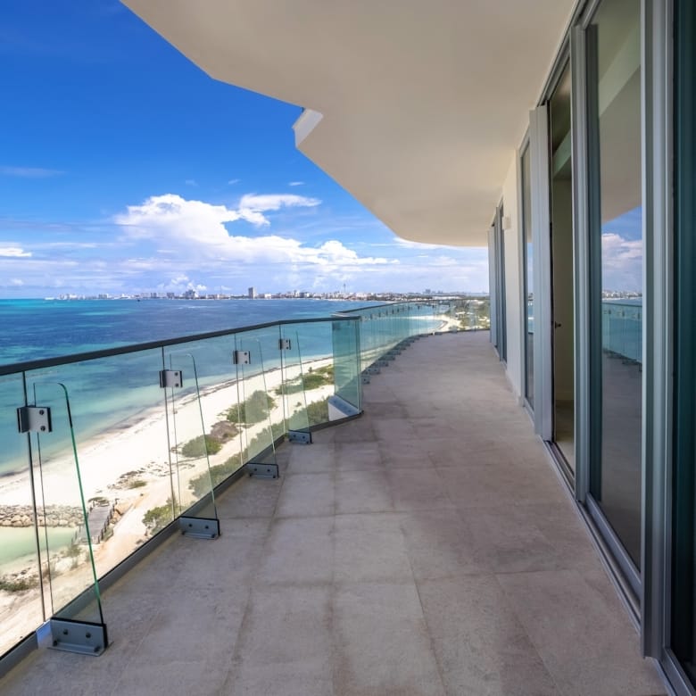 SLS Beach: 4-Bedroom Beachfront Residence in Cancún