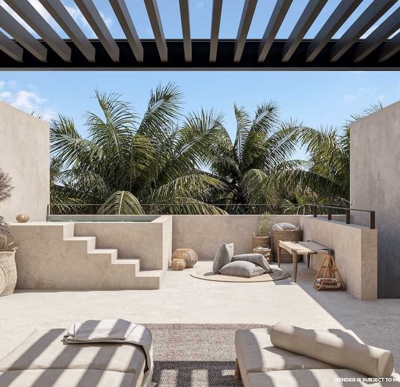 2-Bedroom Penthouse Condo in Akumal