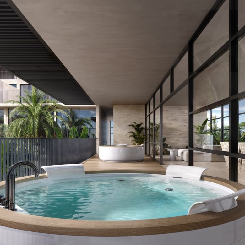Aura: Condos for Sale in Playacar, Playa del Carmen