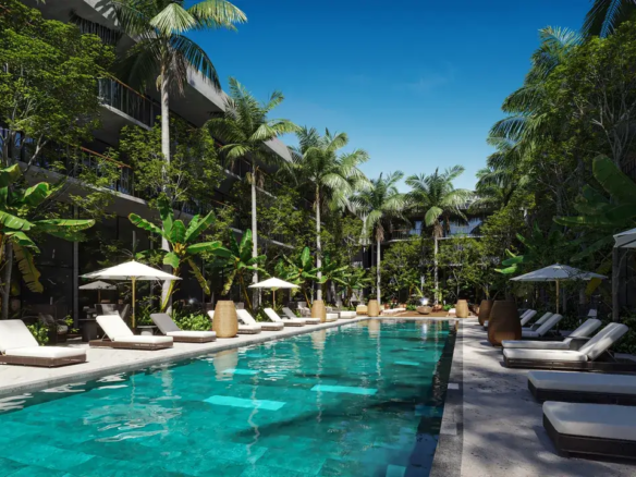 Aura: Condos for Sale in Playacar, Playa del Carmen