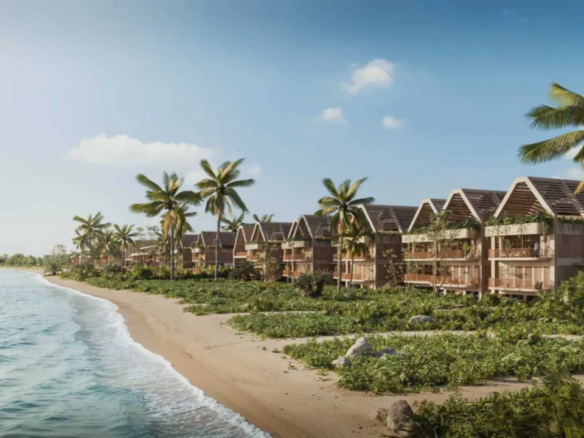 The Ritz-Carlton Residences, Riviera Maya, on a private crescent bay designed by Sordo Madaleno