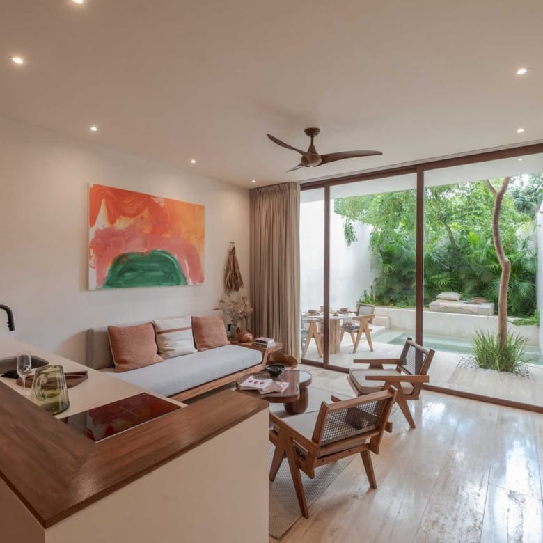 Studio and 1-bedroom condos for sale in La Veleta, Tulum