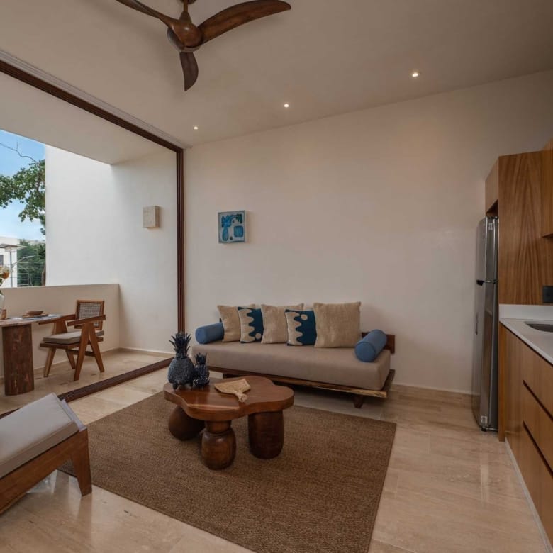 Studio and 1-bedroom condos for sale in La Veleta, Tulum