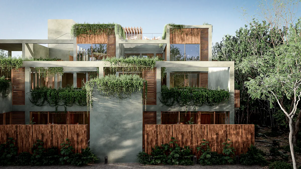 FACHADA tulum condo for sale