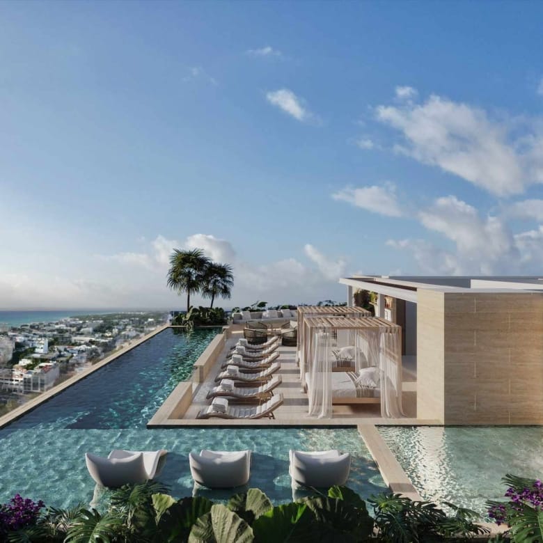 Luxury 1–2 Bed Condos & PH for Sale in Playa del Carmen