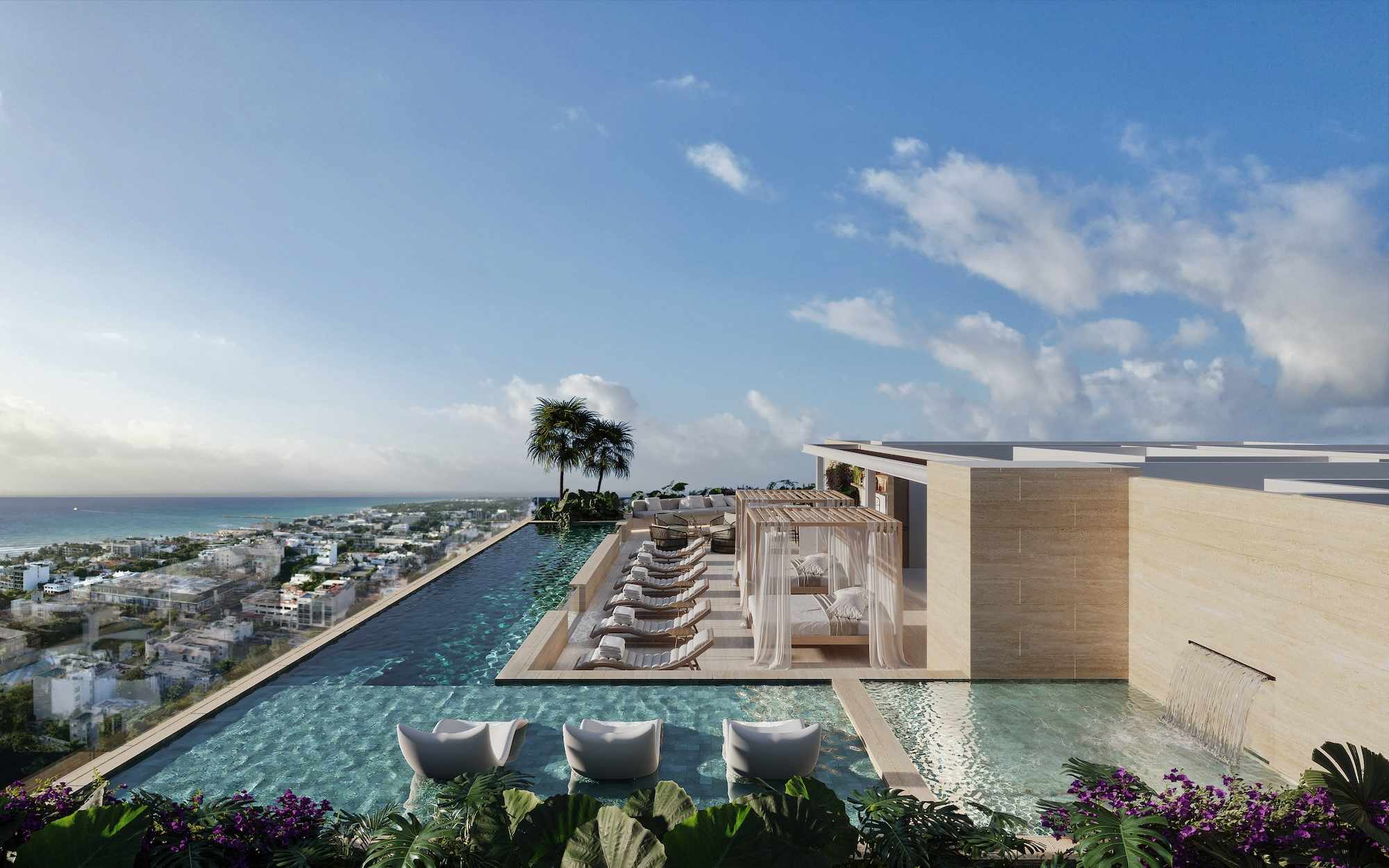 Luxury 1–2 Bed Condos & PH for Sale in Playa del Carmen