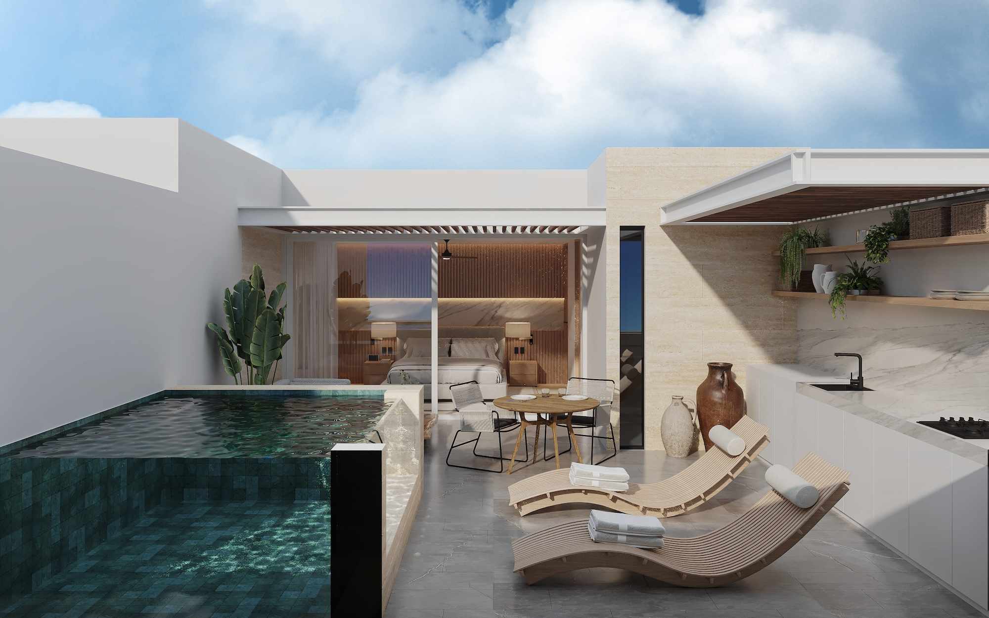 Luxury 1–2 Bed Condos & PH for Sale in Playa del Carmen