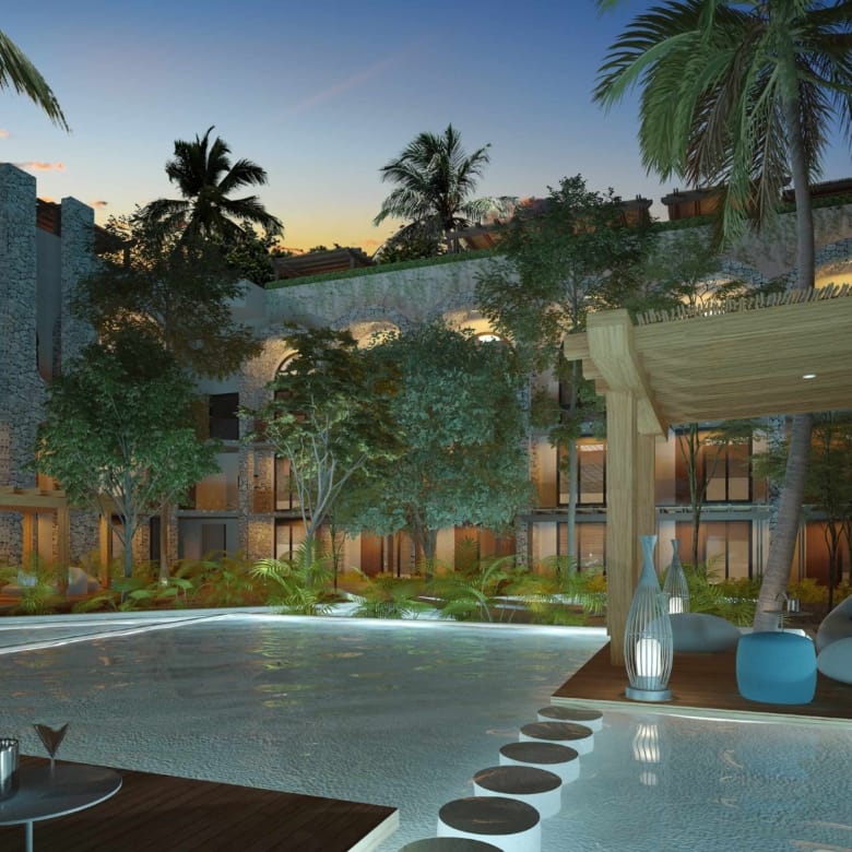 1–2 Bedroom Condo and 4–Bed Townhouse in Playacar
