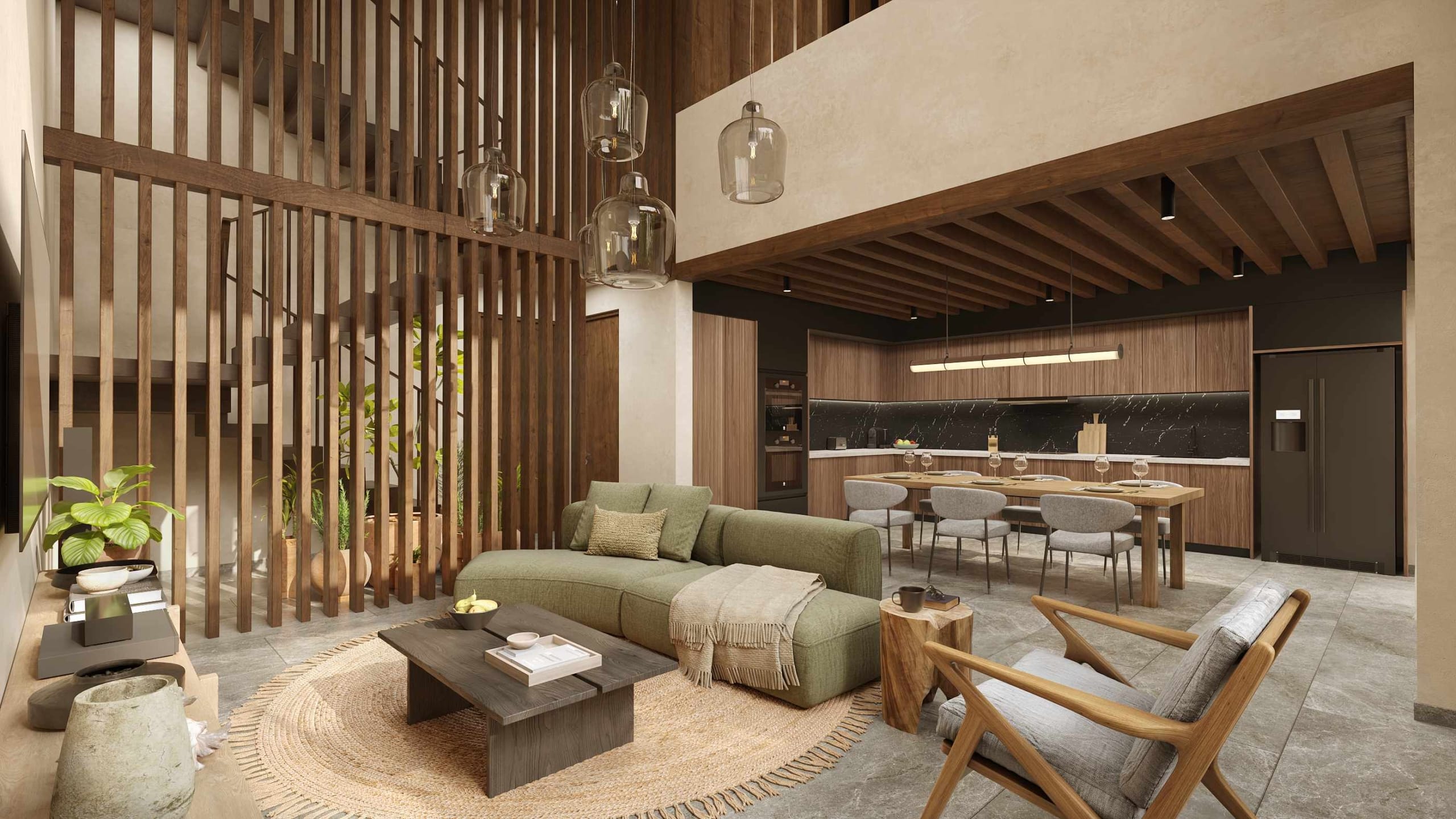 1–2 Bedroom Condo and 4–Bed Townhouse in Playacar