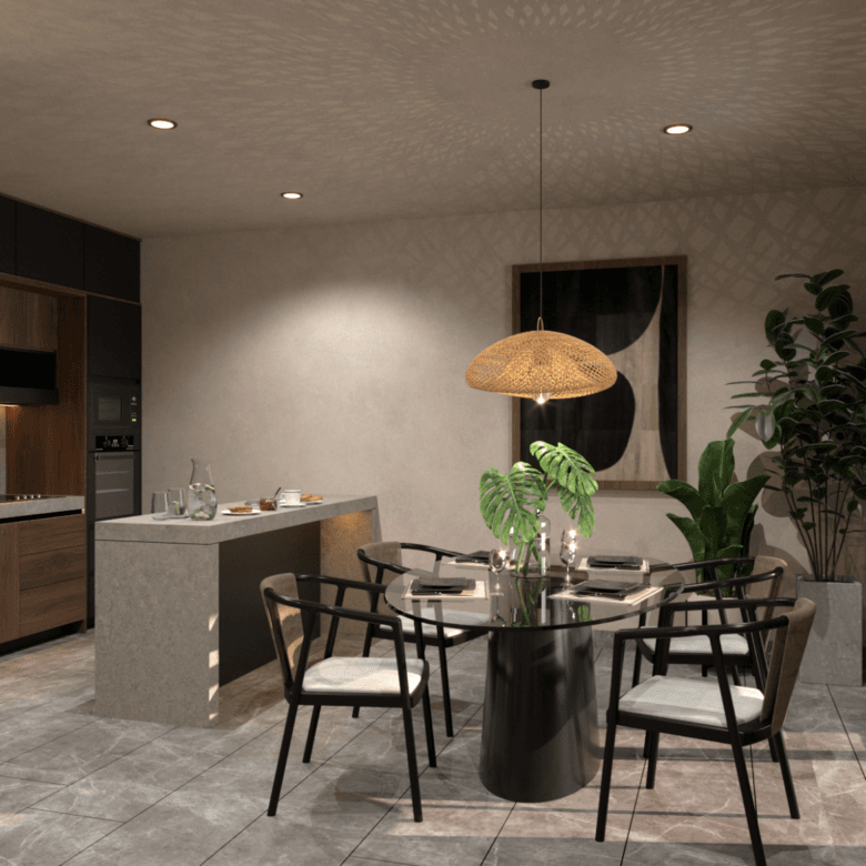 1–2 Bedroom Condo and 4–Bed Townhouse in Playacar
