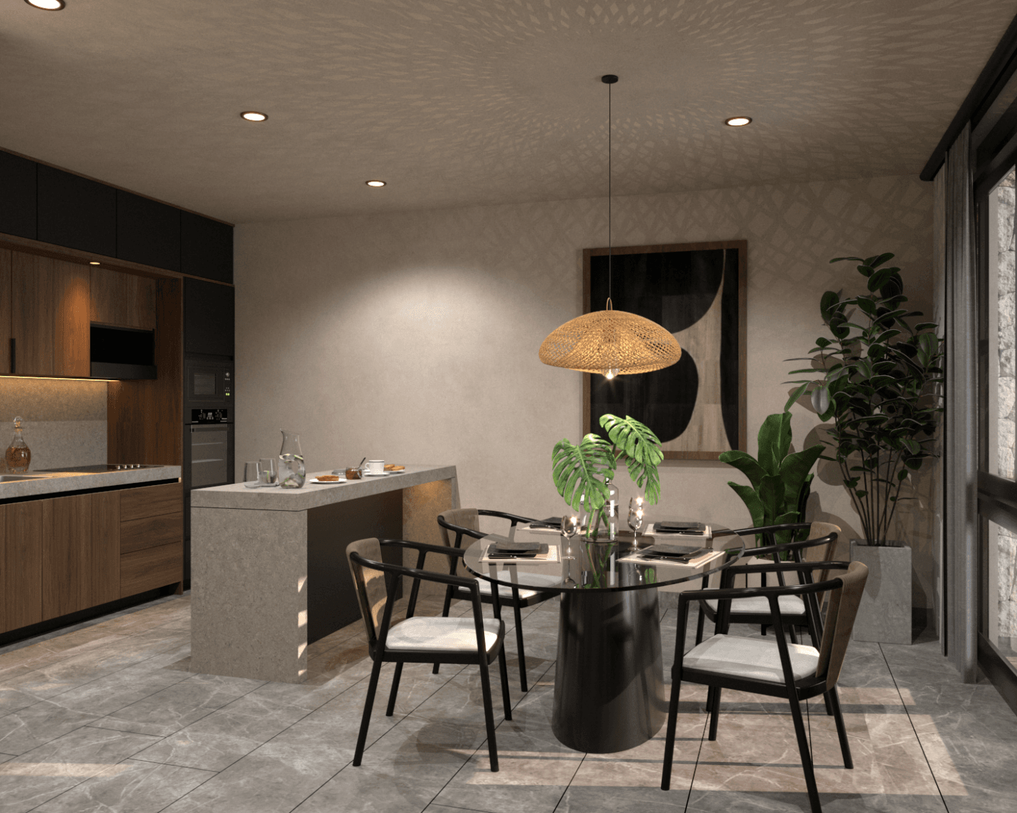 1–2 Bedroom Condo and 4–Bed Townhouse in Playacar