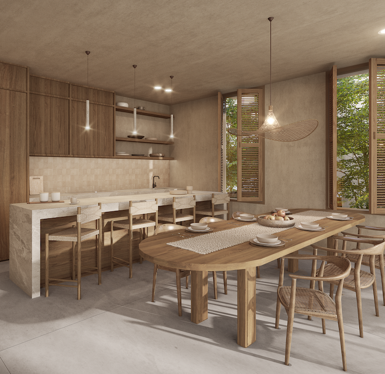1-3 Bed Residences Surrounded by Nature in Tulum