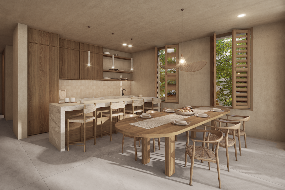 1-3 Bed Residences Surrounded by Nature in Tulum