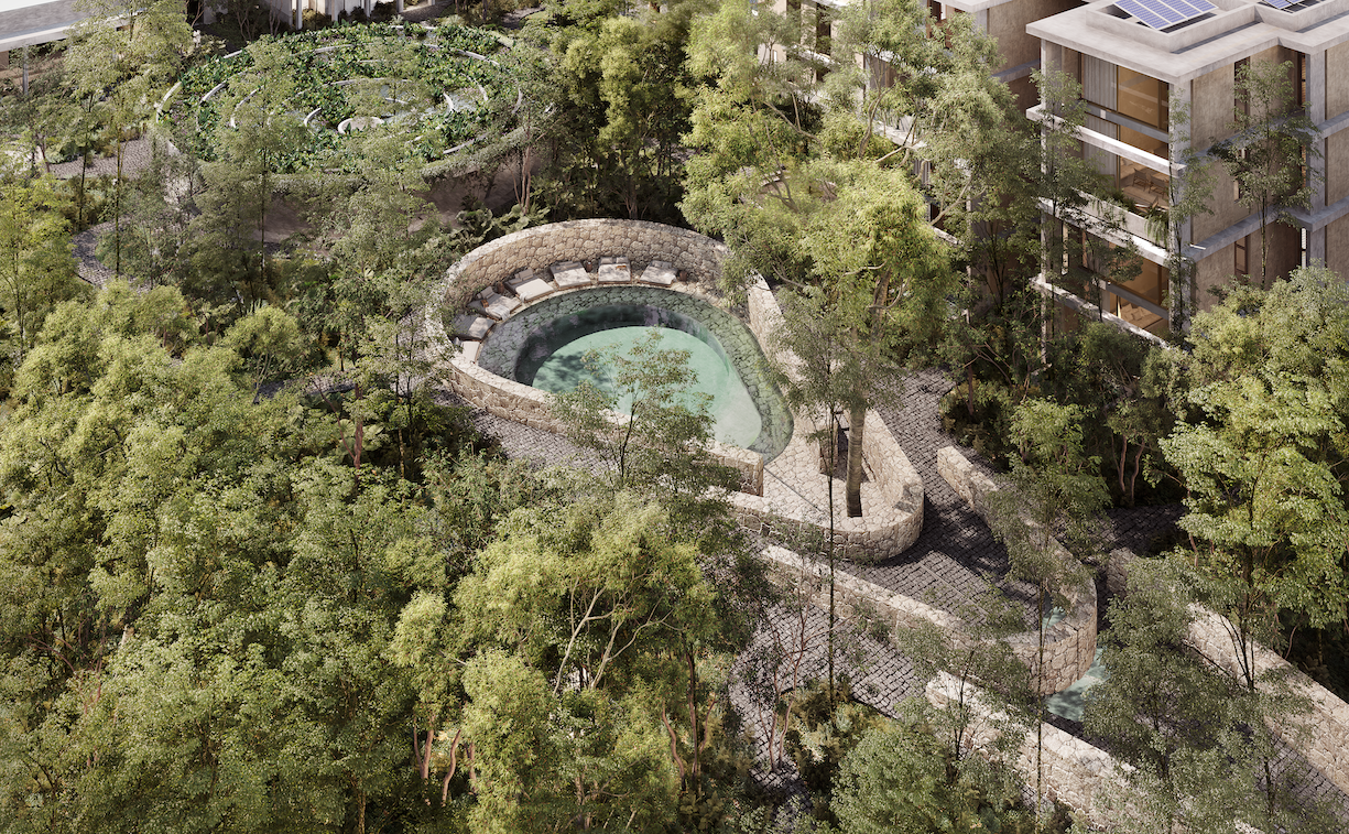 30. Alberca-cenote 1-3 Bed Residences Surrounded by Nature in Tulum
