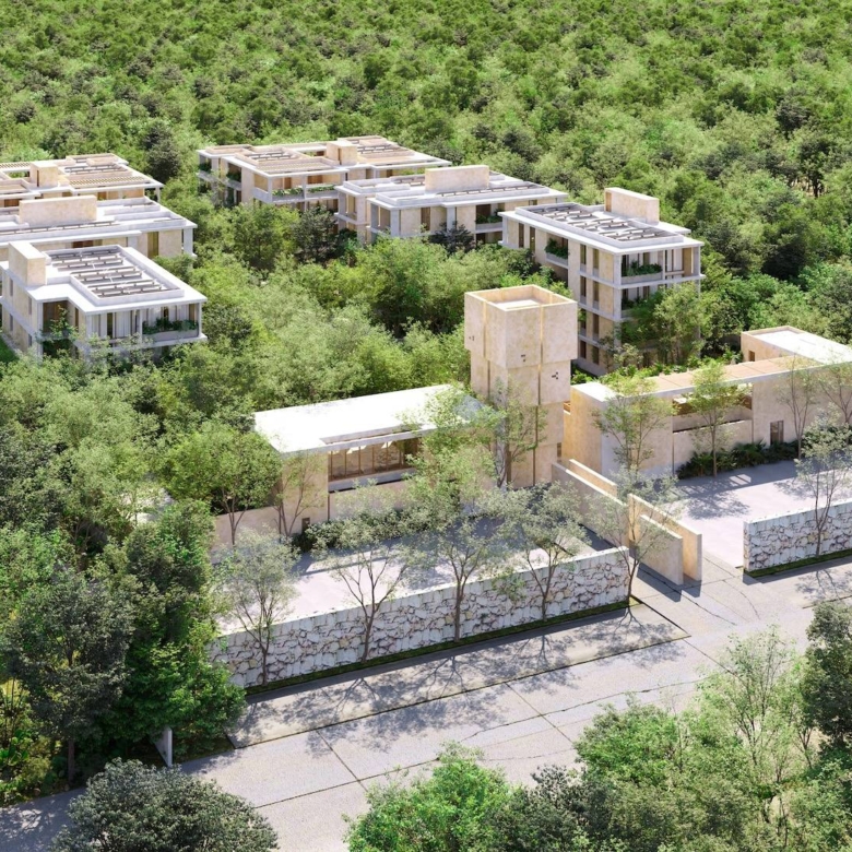 1-3 Bed Residences Surrounded by Nature in Tulum