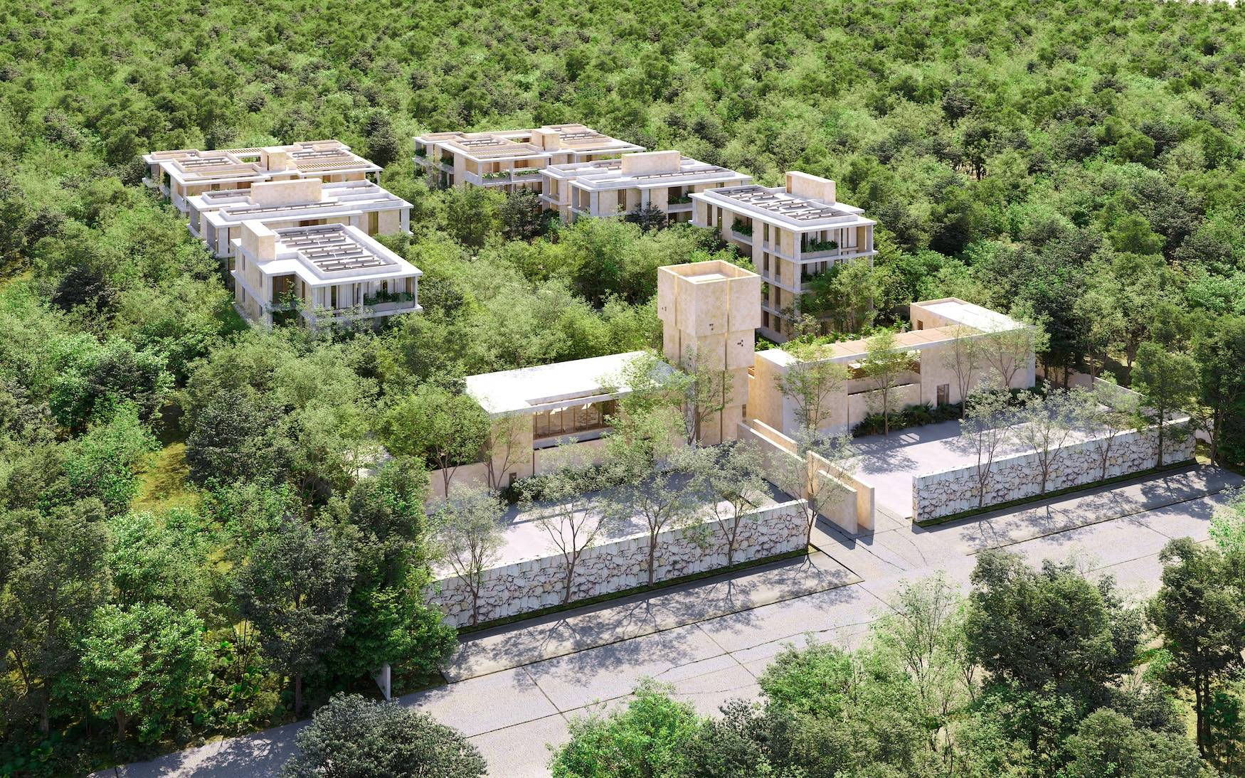1-3 Bed Residences Surrounded by Nature in Tulum