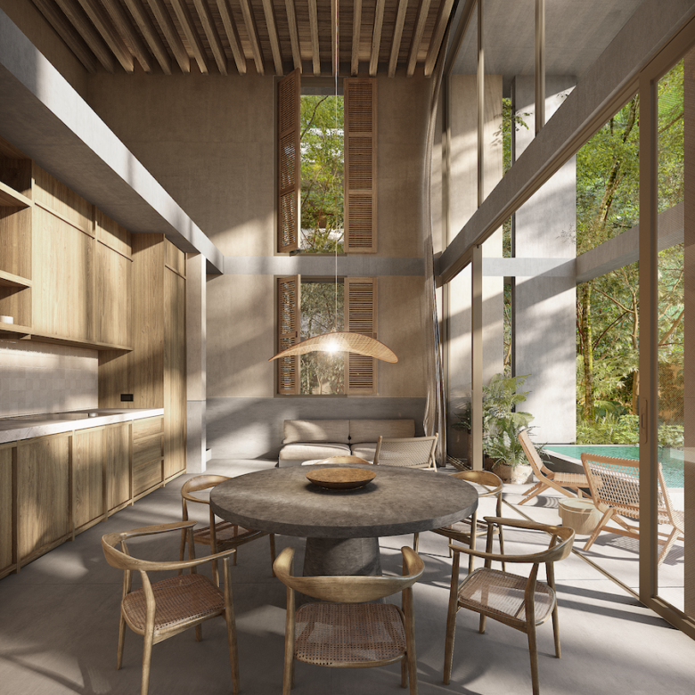 1-3 Bed Residences Surrounded by Nature in Tulum