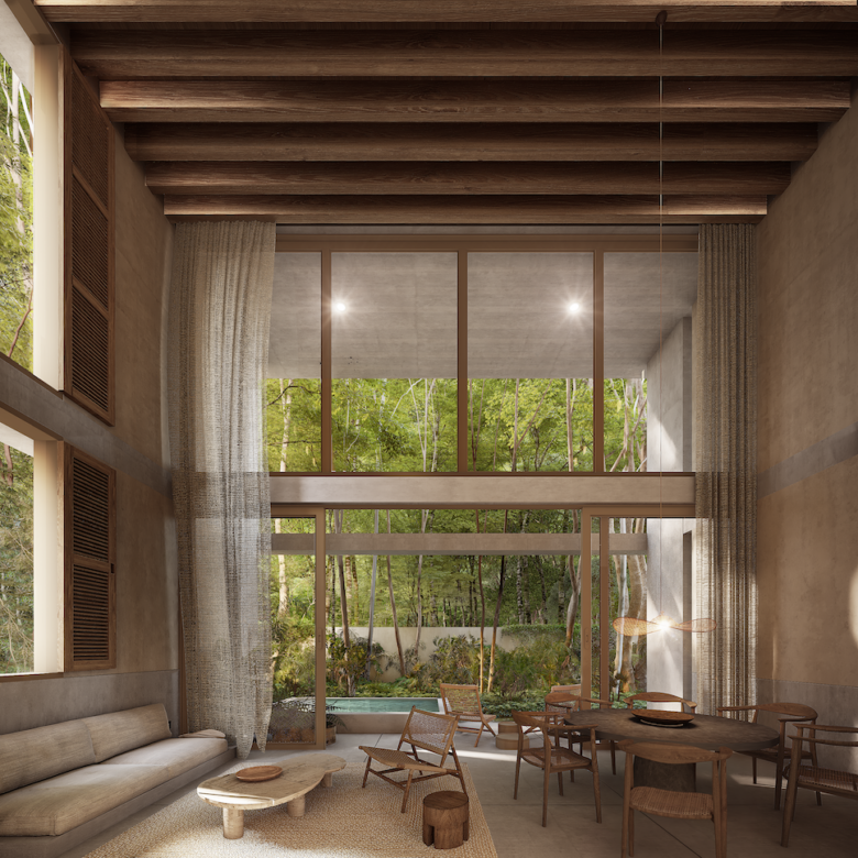 1-3 Bed Residences Surrounded by Nature in Tulum