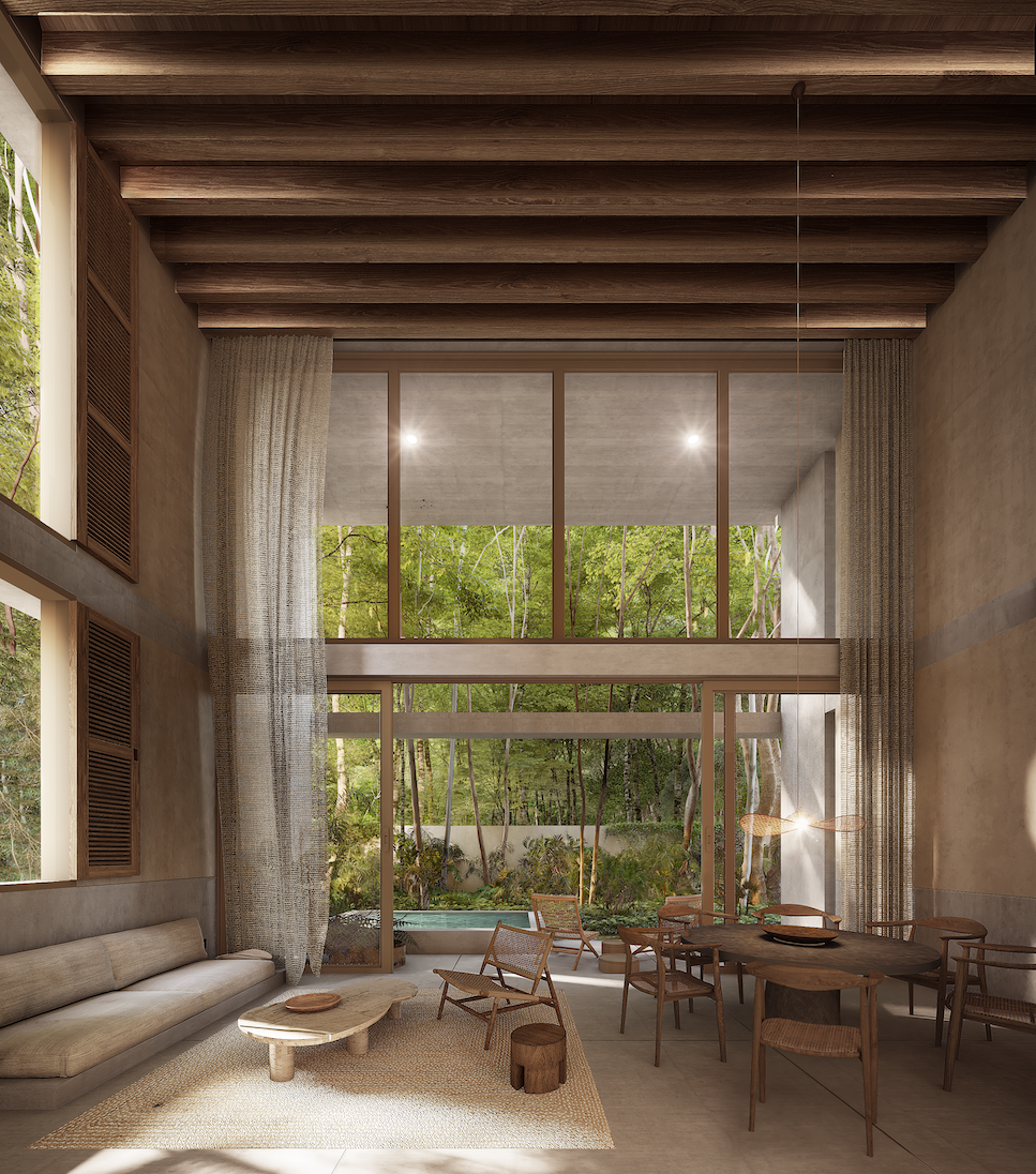 1-3 Bed Residences Surrounded by Nature in Tulum