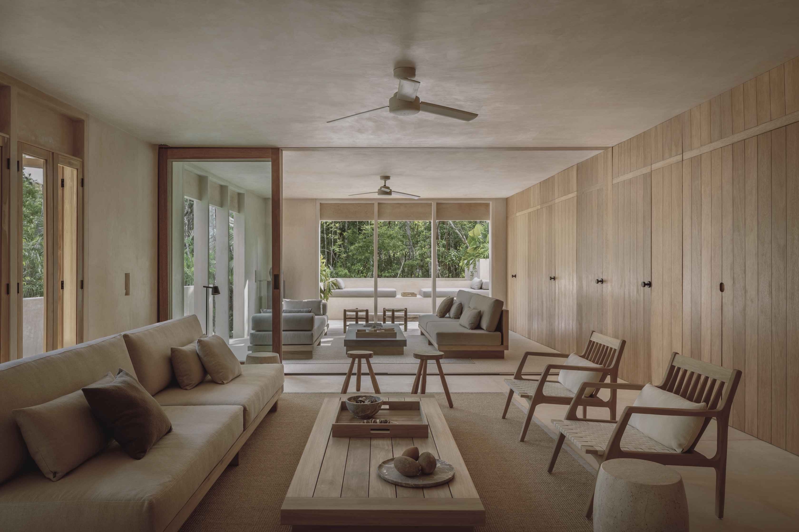 4 and 5-Bed Jungle Villas in Tulum w/ private beach club access