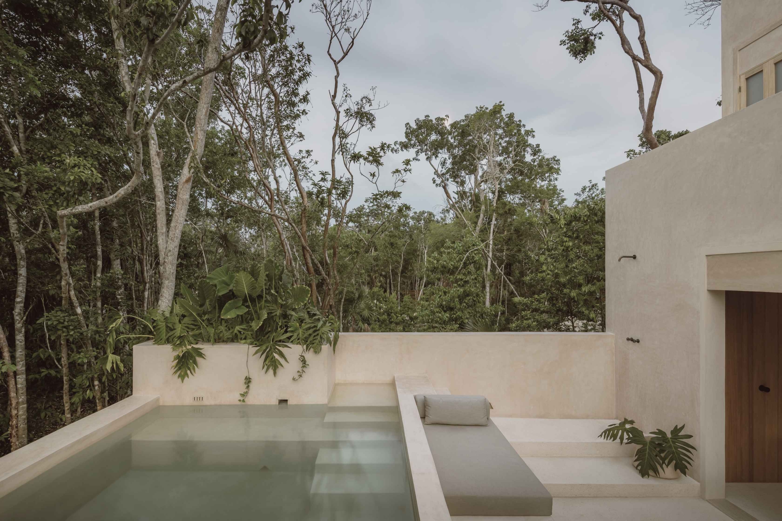 4 and 5-Bed Jungle Villas in Tulum w/ private beach club access