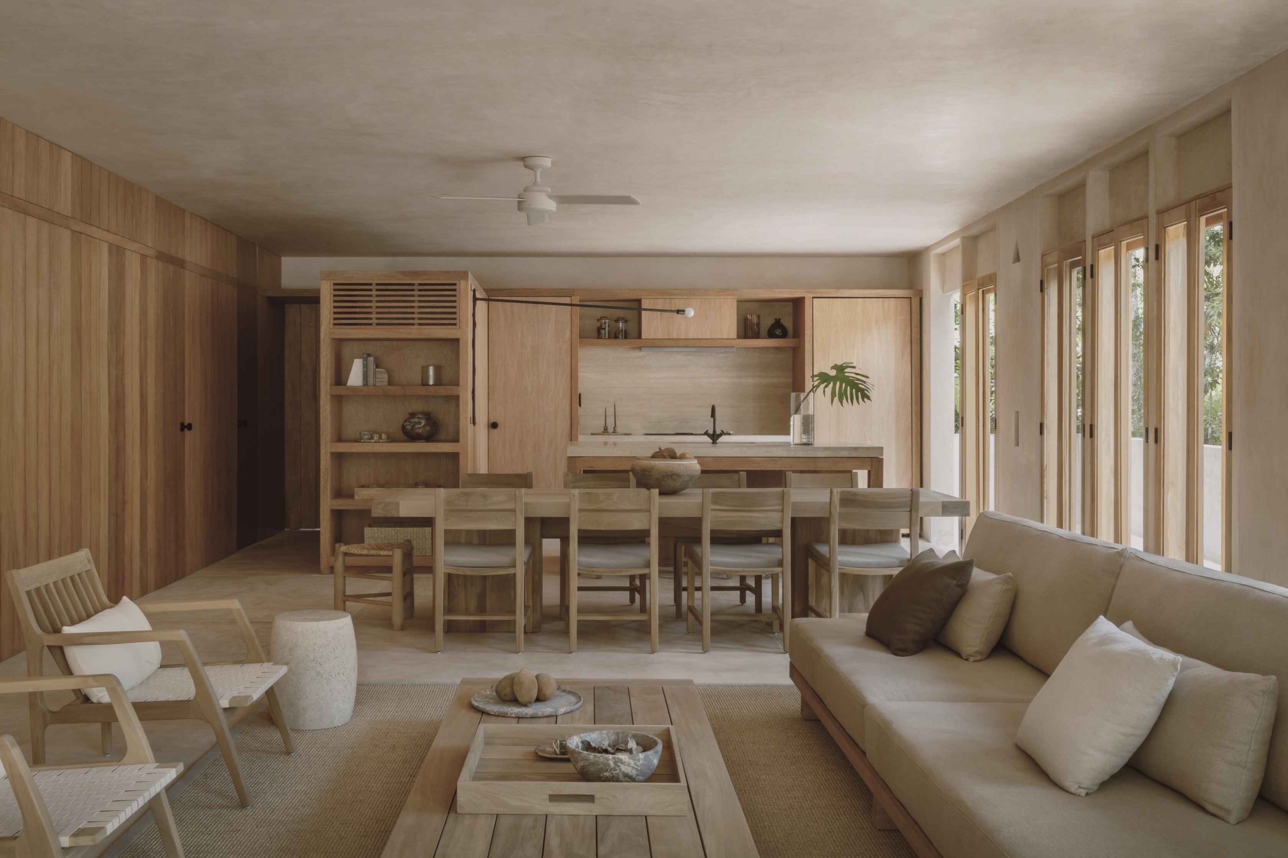 4 and 5-Bed Jungle Villas in Tulum w/ private beach club access