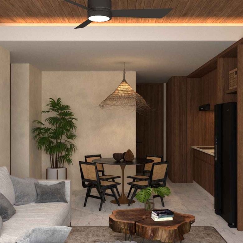 Ocean View Apartments for Sale in Puerto Morelos