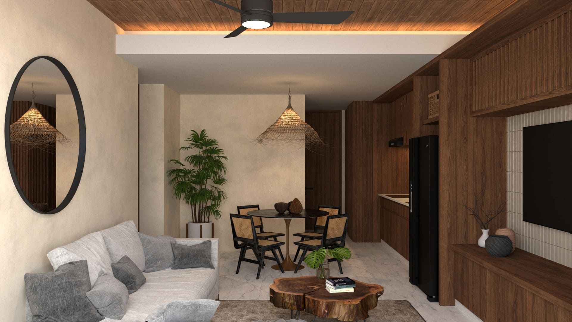 Ocean View Apartments for Sale in Puerto Morelos