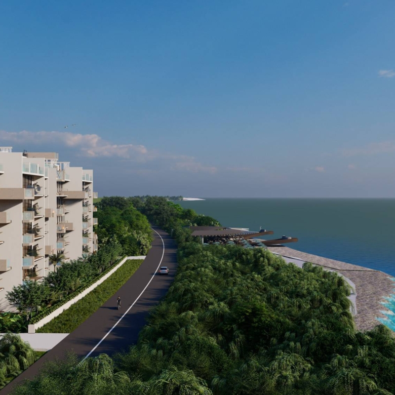 2-Bed Ocean view Condo for Sale in Cozumel