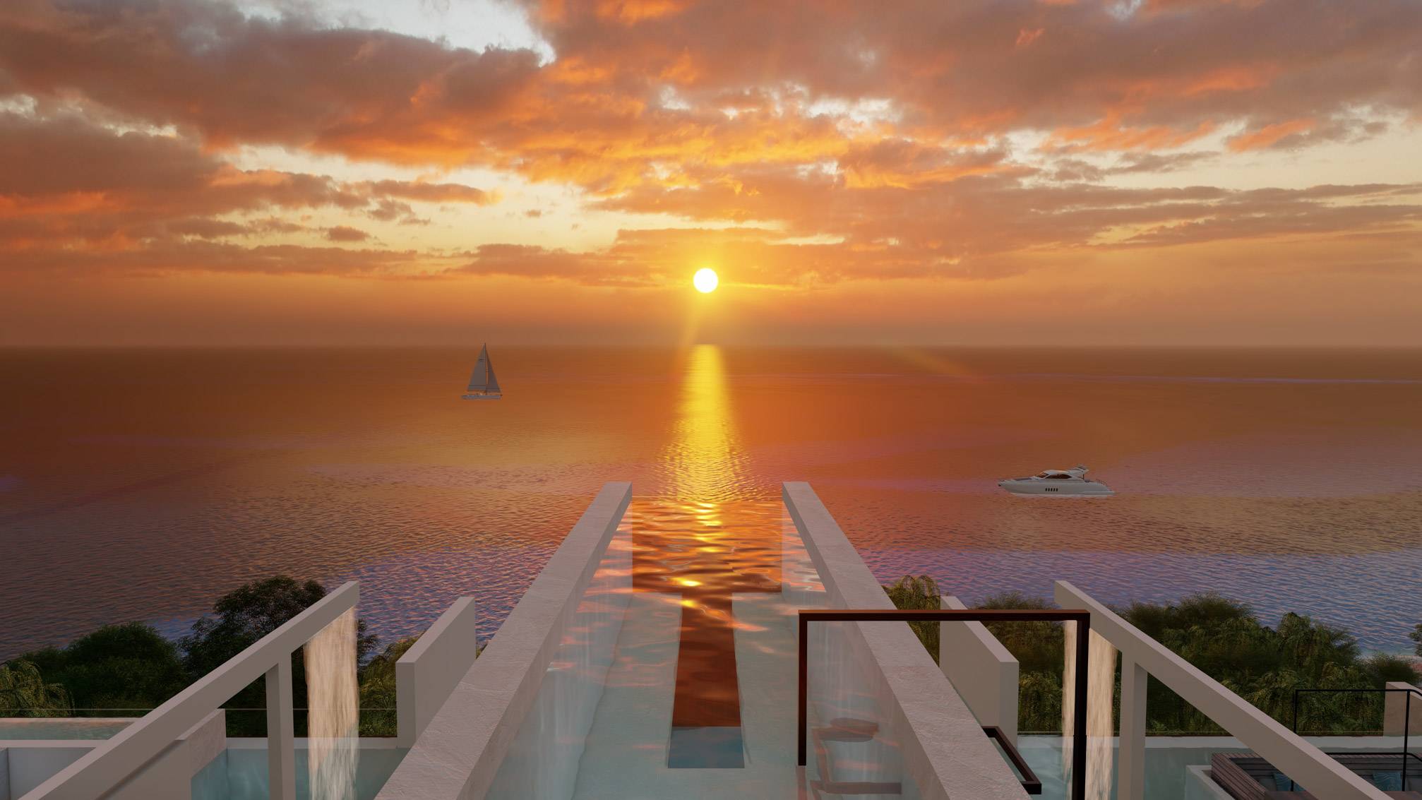 2-Bed Ocean view Condo for Sale in Cozumel