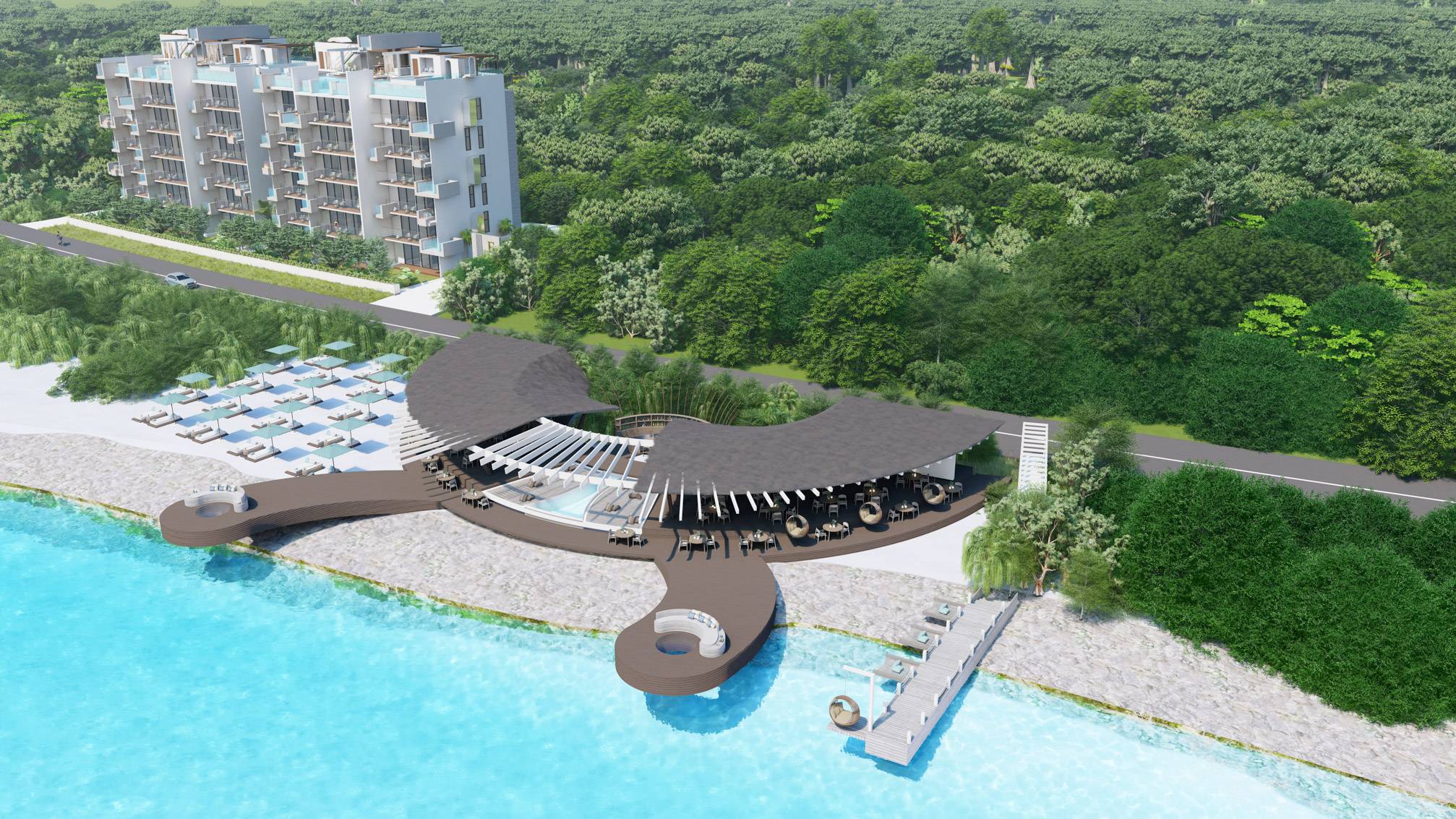 2-Bed Ocean view Condo for Sale in Cozumel