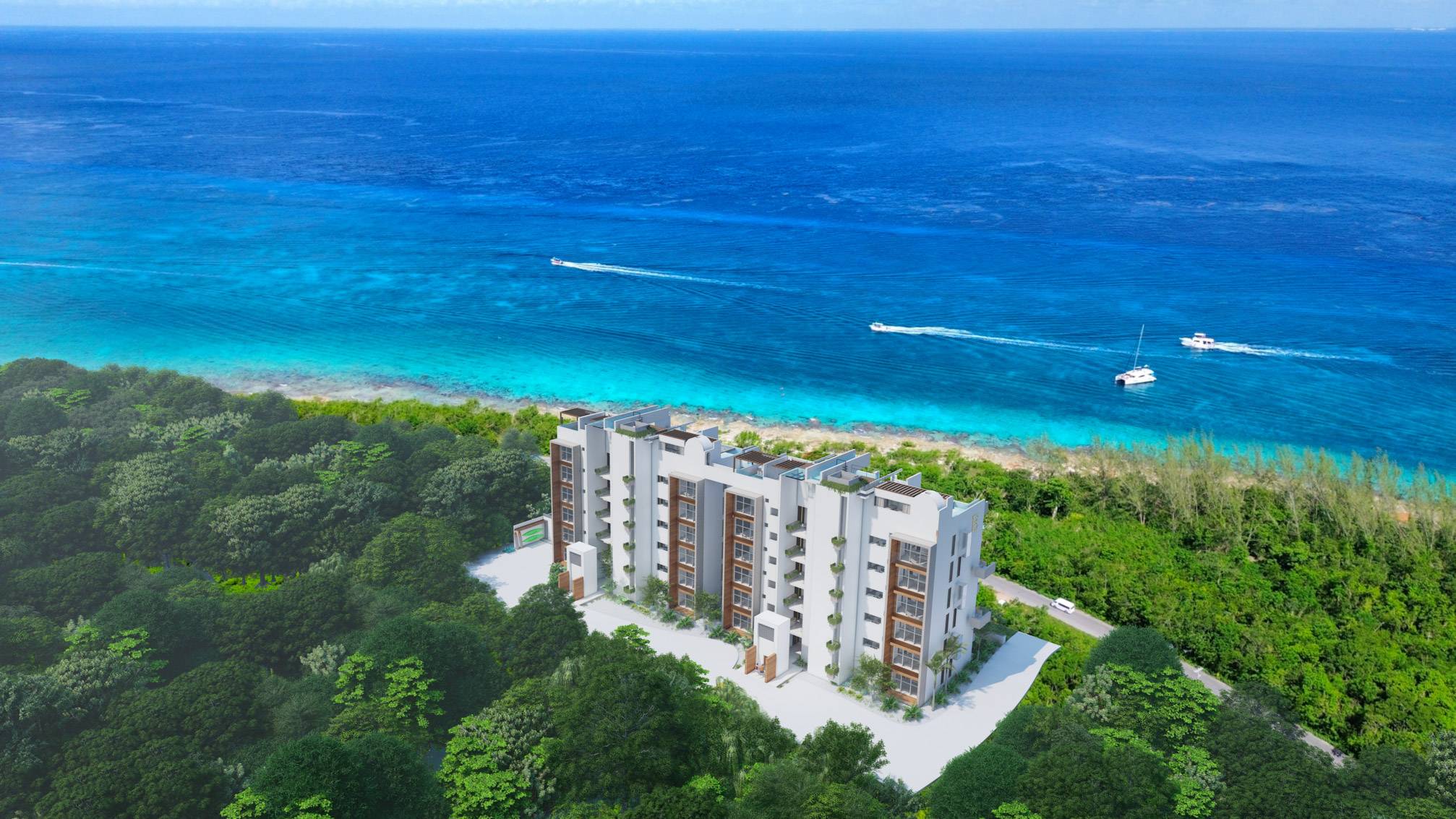 2-Bed Ocean view Condo for Sale in Cozumel