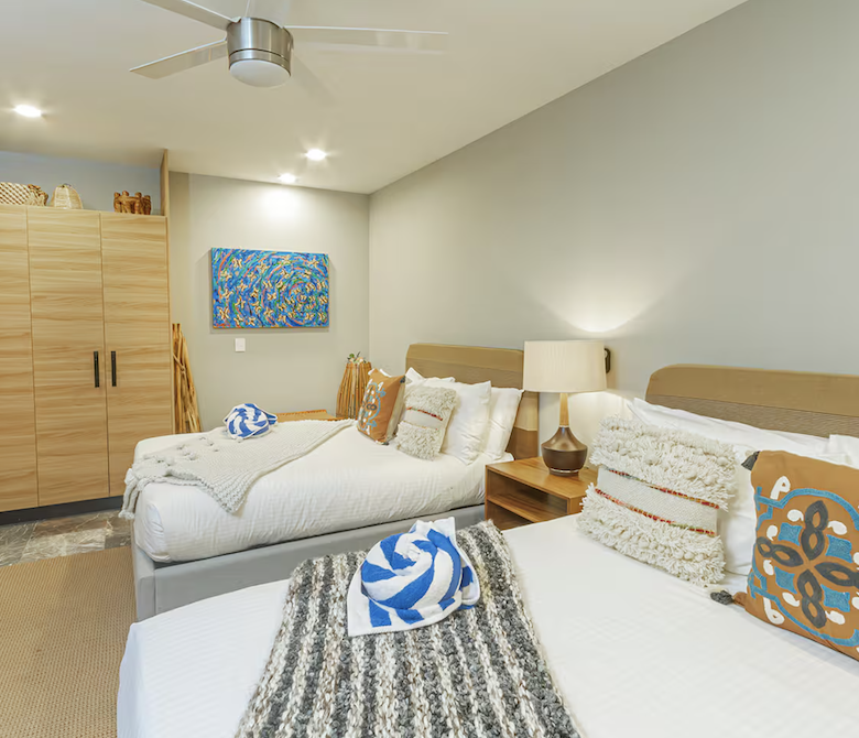 IT Beach: 2-Bedroom Beachfront Condo with a Lock-Off in Playa del Carmen
