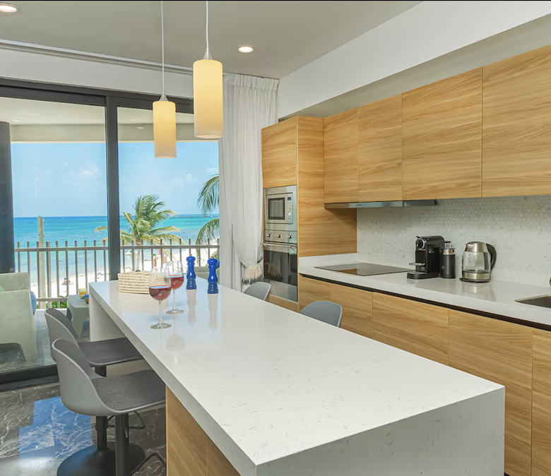 IT Beach: 2-Bedroom Beachfront Condo with a Lock-Off in Playa del Carmen