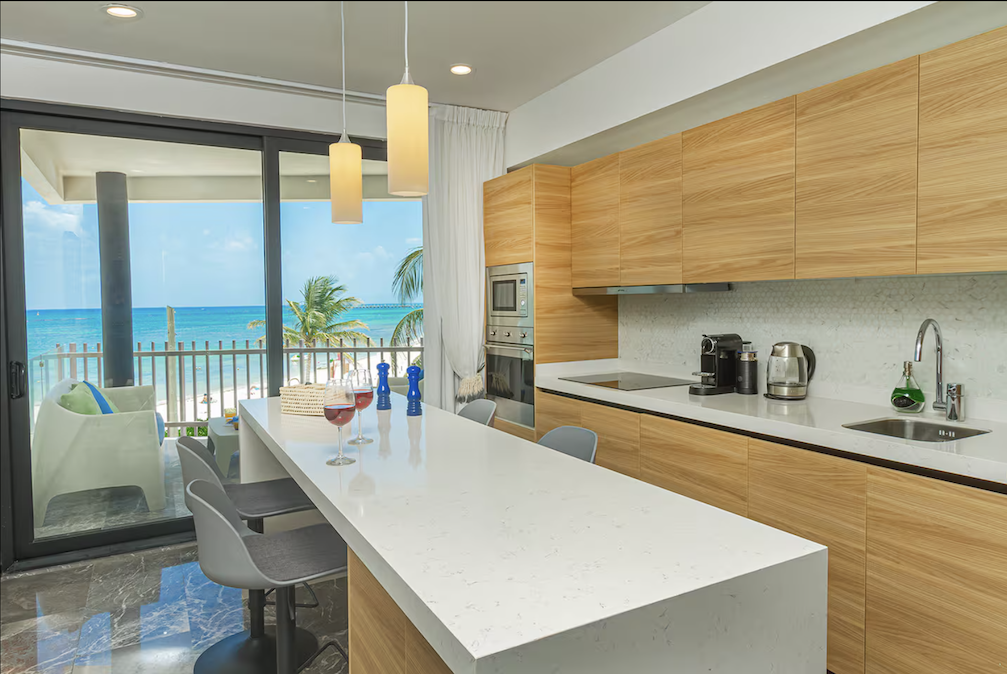 IT Beach: 2-Bedroom Beachfront Condo with a Lock-Off in Playa del Carmen