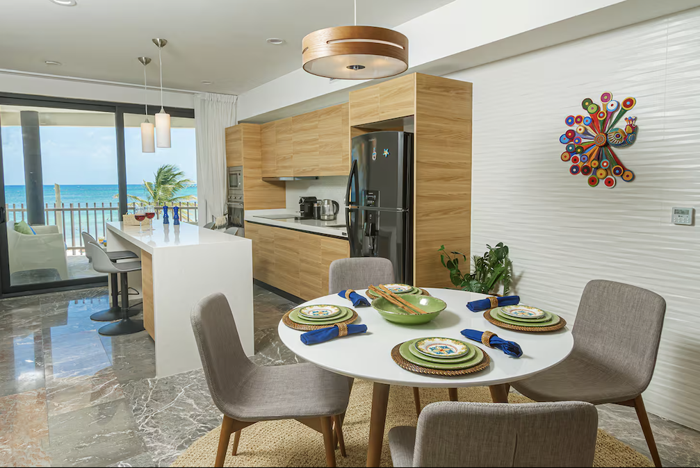 IT Beach: 2-Bedroom Beachfront Condo with a Lock-Off in Playa del Carmen