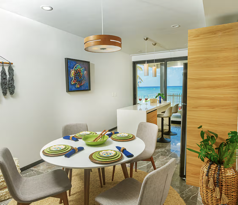 IT Beach: 2-Bedroom Beachfront Condo with a Lock-Off in Playa del Carmen