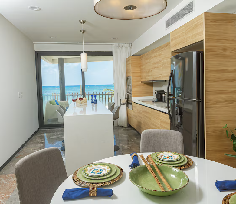 IT Beach: 2-Bedroom Beachfront Condo with a Lock-Off in Playa del Carmen