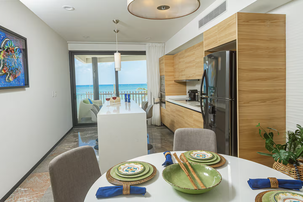 IT Beach: 2-Bedroom Beachfront Condo with a Lock-Off in Playa del Carmen
