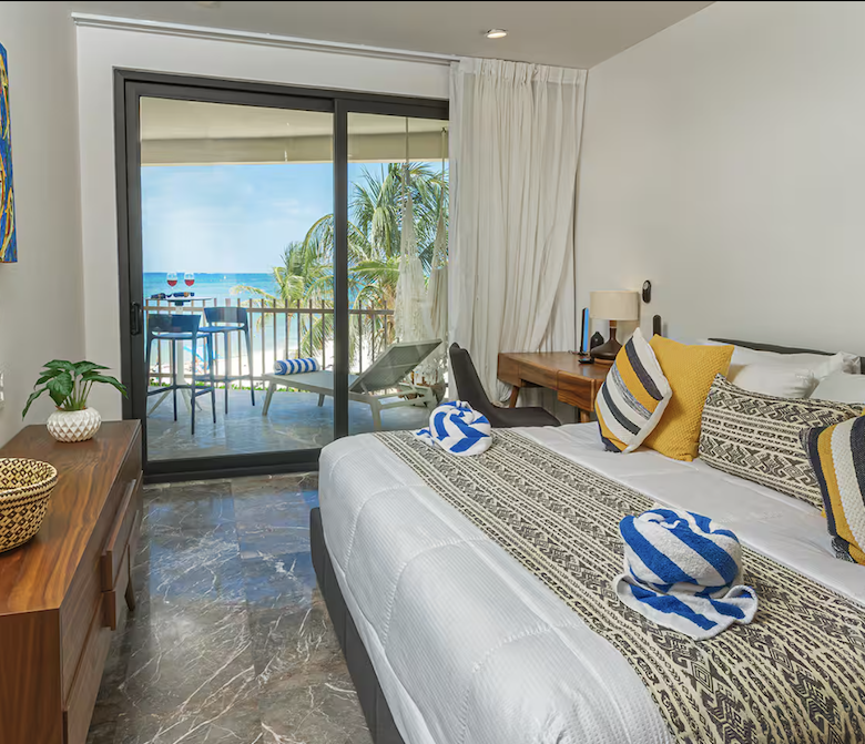 IT Beach: 2-Bedroom Beachfront Condo with a Lock-Off in Playa del Carmen