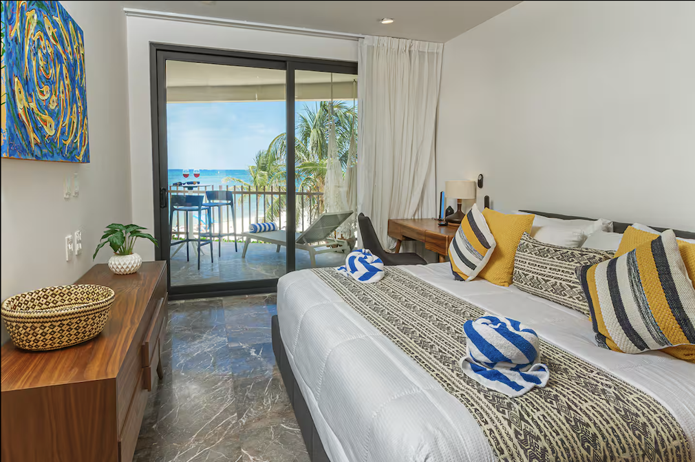 IT Beach: 2-Bedroom Beachfront Condo with a Lock-Off in Playa del Carmen