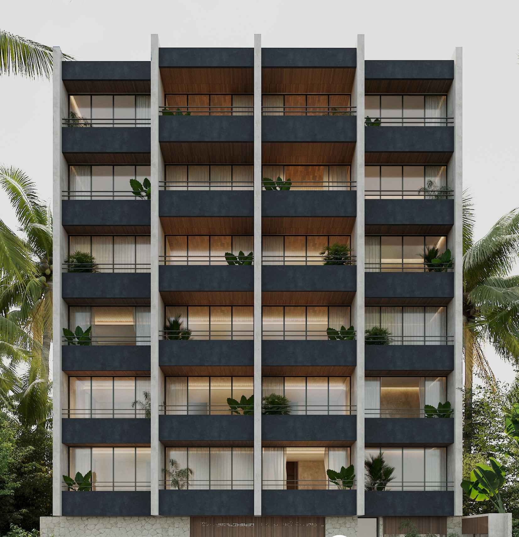 Ocean View Apartments for Sale in Puerto Morelos