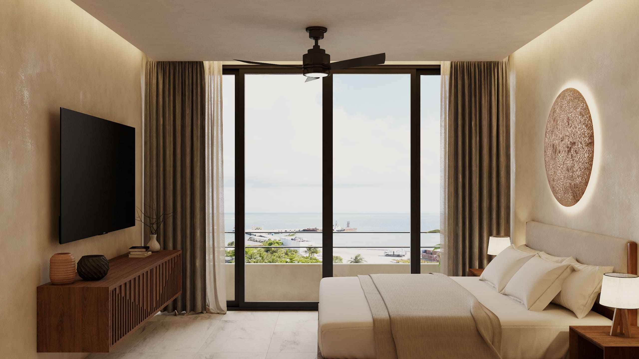 Ocean View Apartments for Sale in Puerto Morelos