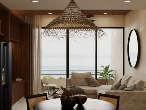 Ocean View Apartments for Sale in Puerto Morelos