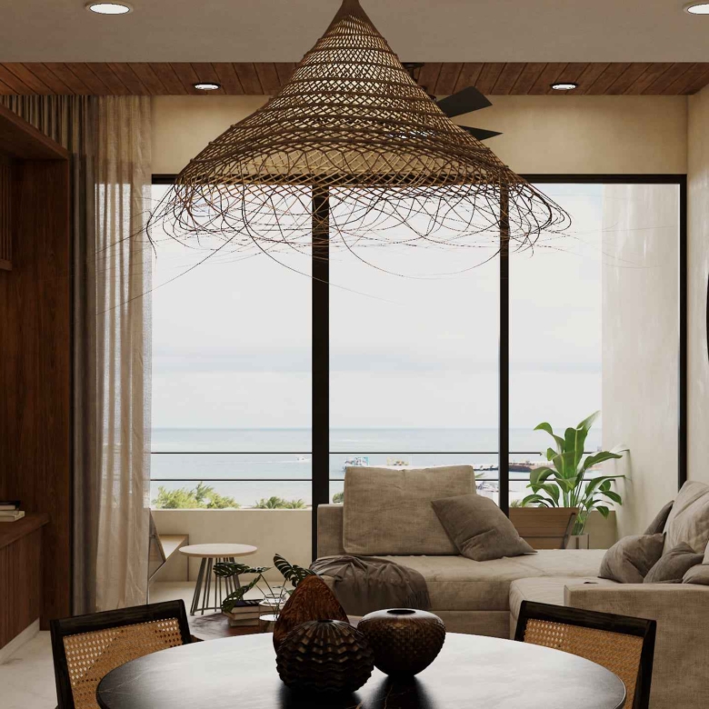 Ocean View Apartments for Sale in Puerto Morelos
