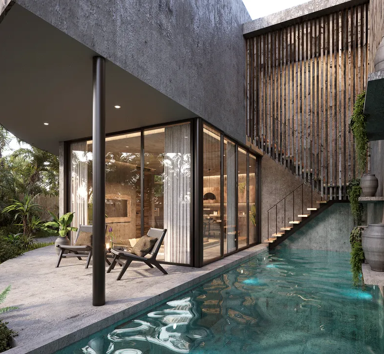 Bardo Residences: Three-Bedroom Villas with Private Pools in Tulum