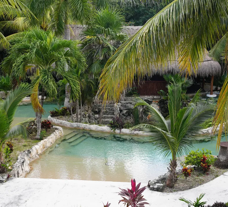 Two Independent 3-Bedroom Villas with Private Cenote, Akumal