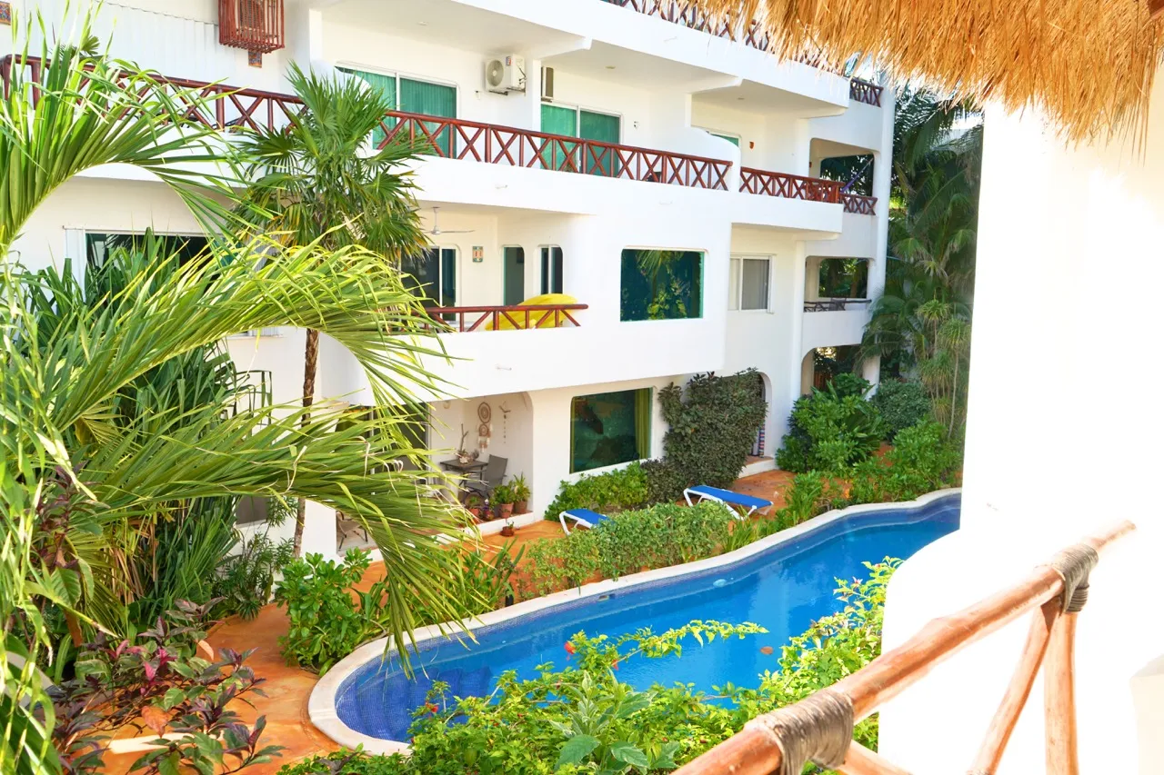 4-Bedroom Beachfront Villa in Puerto Morelos